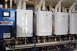 dominican university heating system, high-efficiency heating system