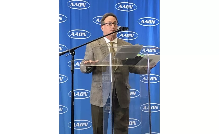 AAON NAIC Ribbon Cutting Mike Neal