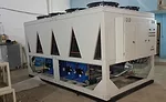 Cool air scroll compressor