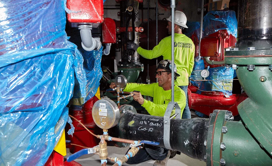 Technicians at Nagelbush