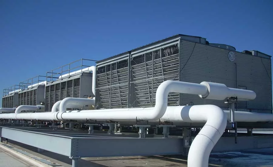 Figure 3. An HVAC system cooling tower.