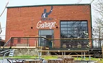 An exterior view of The Garage.