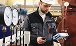 Pace Chemicals technician performs testing