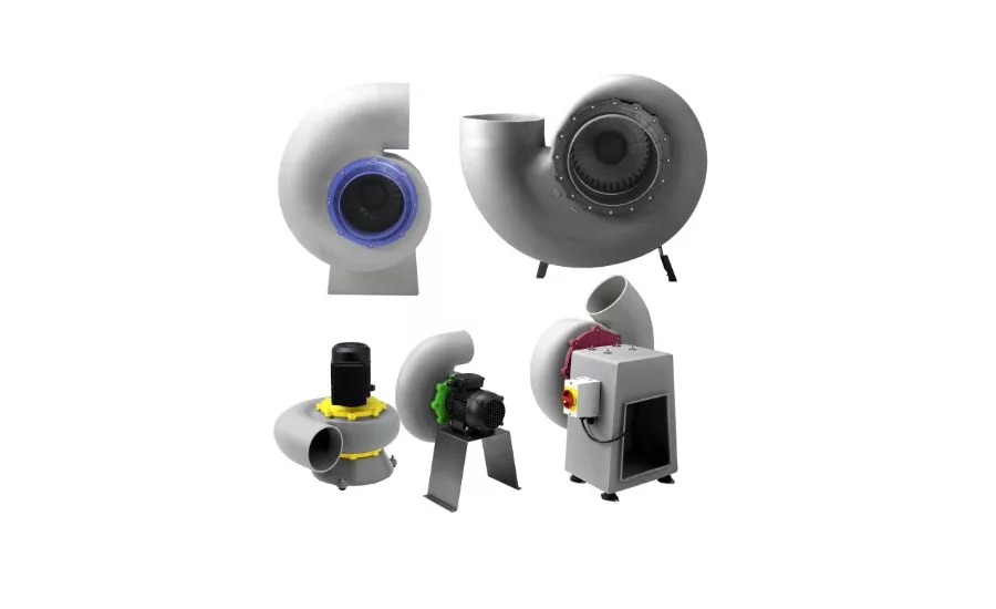 Corrosive resistant fan