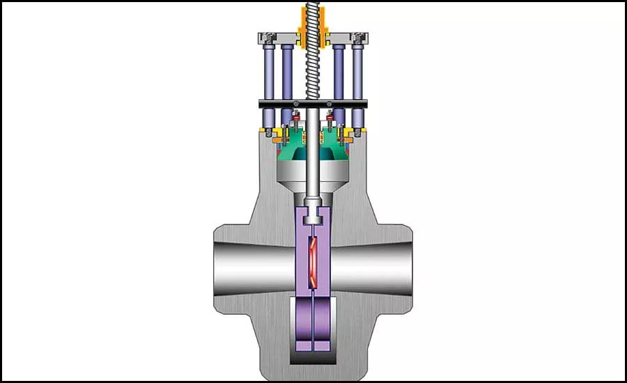 slide gate valve