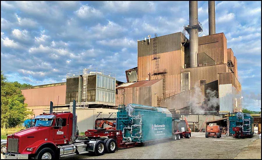 trailer-mounted boilers