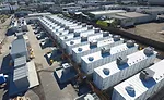 Grid size battery storage
