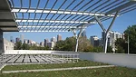 green roof, fieldhouse