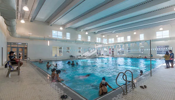 condensing boilers, pool rooftop