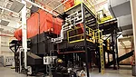 biomass boiler, hydraulic unit