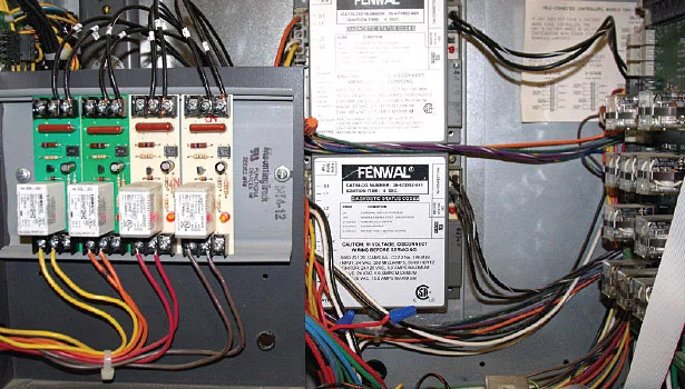 boiler control panel; energy efficiency