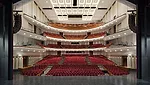 Northrop Auditorium, ventilation, chilled beams, AHUs