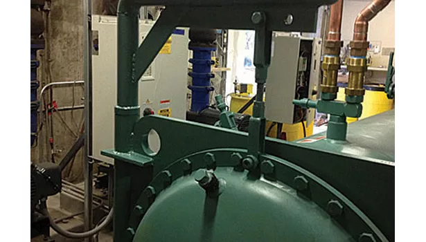 water pump VFDs, water box davit system