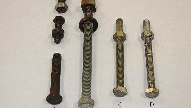 bolt/nut material