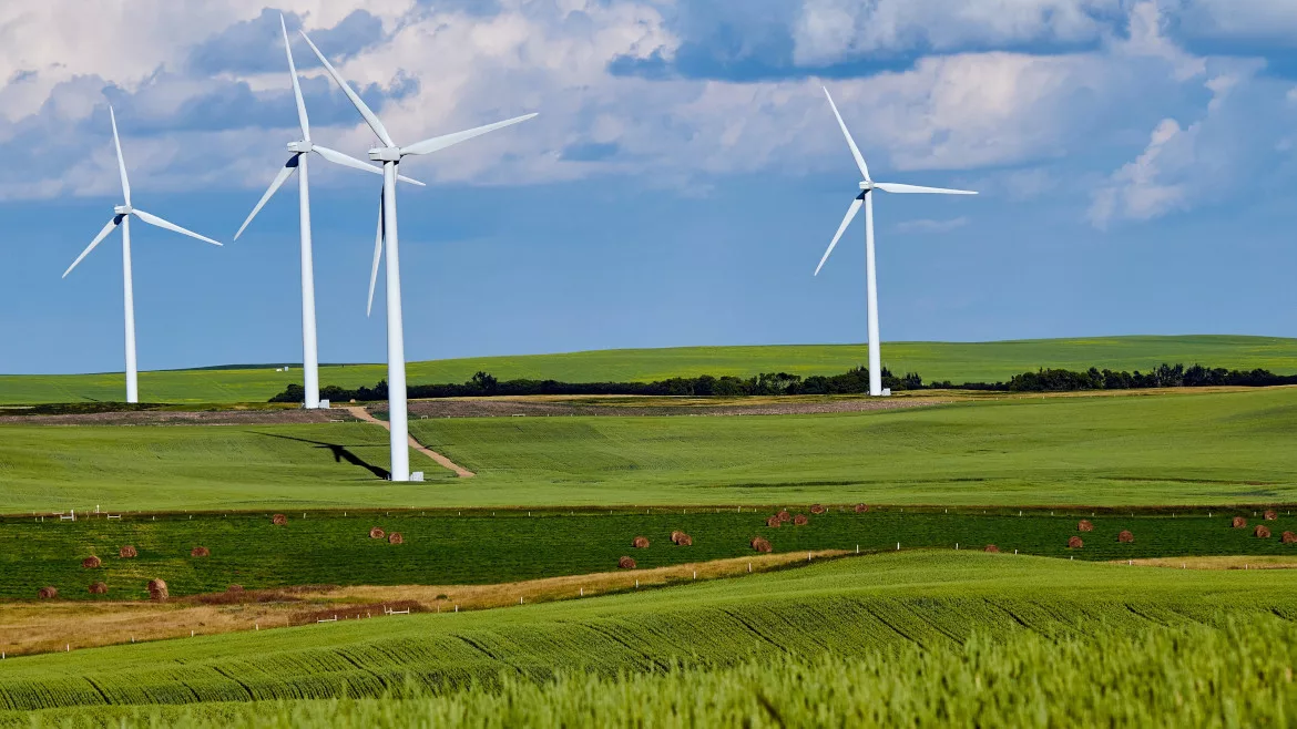 wind turbines