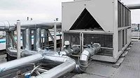 Chiller and pumps Chiller and pumps