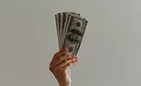person waving money person waving money