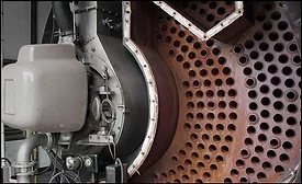 A firetube boiler.