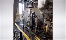 ported-type water gage installation 