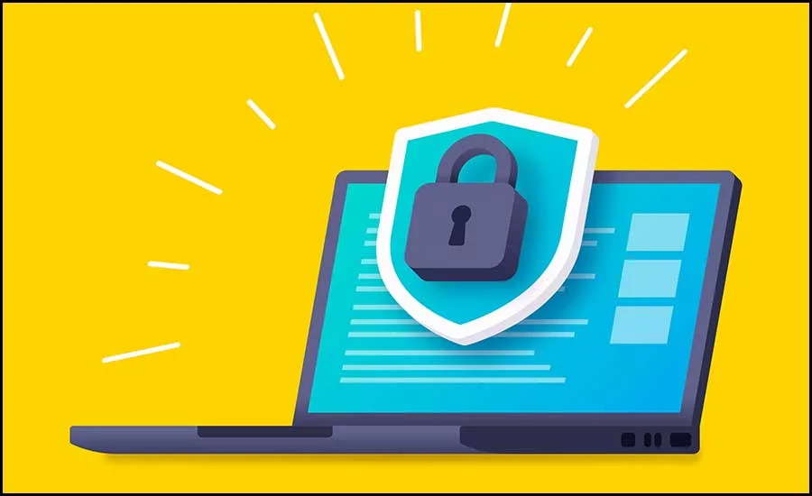 laptop with lock