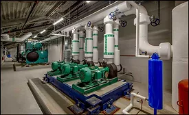 Secondary chilled water pumps