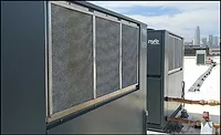 A large heat pump water heater configuration A large heat pump water heater configuration
