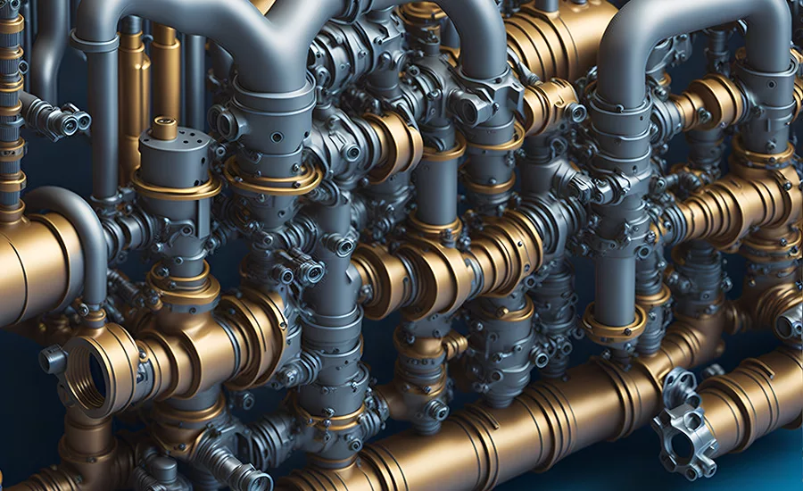industrial pipes