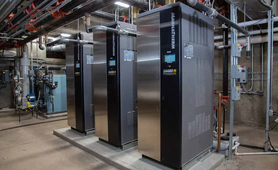 A Laars MagnaTherm® HTD Boiler installation
