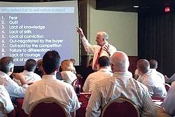 Tom Reilly discusses why sellers fail to sell value added.