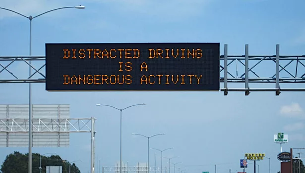 Distracted driving is a dangerous actvitiy