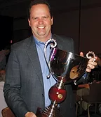 Thermostat Recycling Corp. (TRC) awarded Johnstone Supply the 2013 Big Man On Planet (BMOP) title and trophy