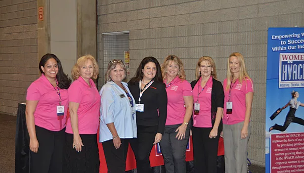 women in HVACR