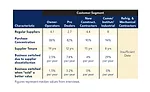 customer segment chart