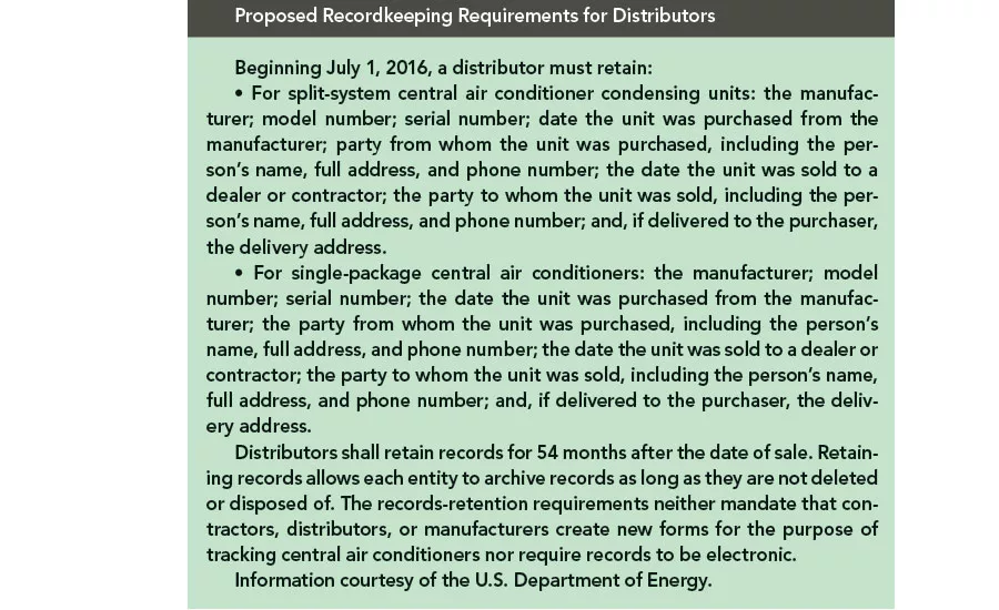 Regional Standards Enforcement Finally Arrives