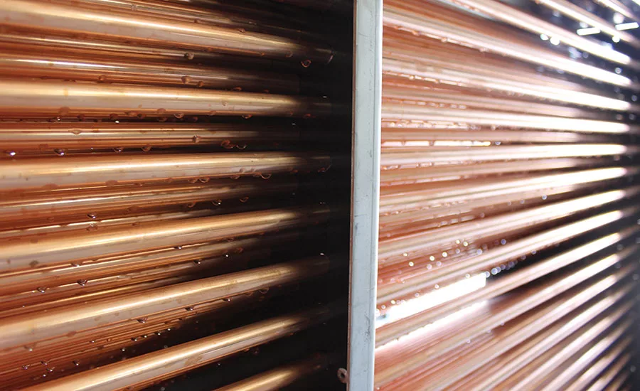 RAE Coils Announces Production of Highly Efficient Evaporative Condensing Tube Bundles 