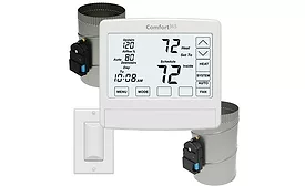 Solution for Uneven Heating and Cooling in Two-Story Homes without Using a Zoning Panel