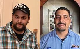 Scott Perkins and Jesus Prudencio