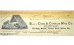 Billhead Charles A. Conklin