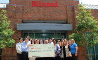 Rinnai America charity sponsorship