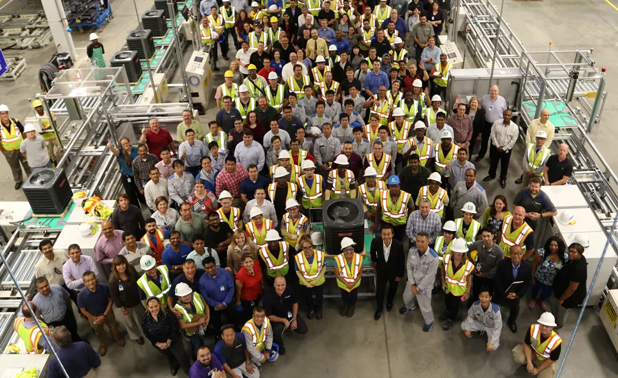 Goodman AC Assembly Line