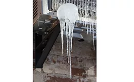 frozen air conditioner