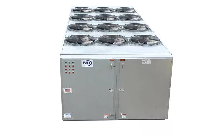3 fan condensing unit