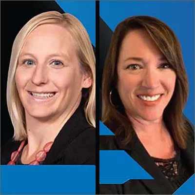 Vicky Helinkski and Christina Spalding