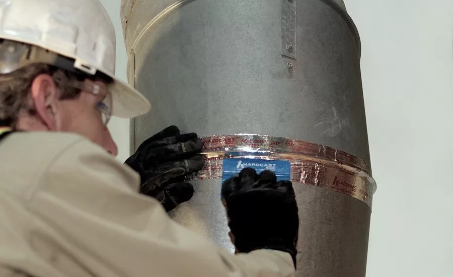HVAC Rolled Mastic Sealants Foil Grip Application