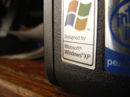 Windows XP resized