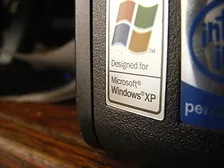 Windows XP resized