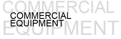 commercial equipment