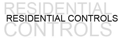 residential controls