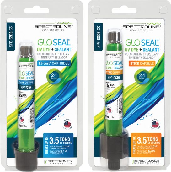 GLO SEAL™- Premium UV Dye + Powerful A/C Leak Sealant (SPE-EZDS-CS & SPE-GSDS-CS)