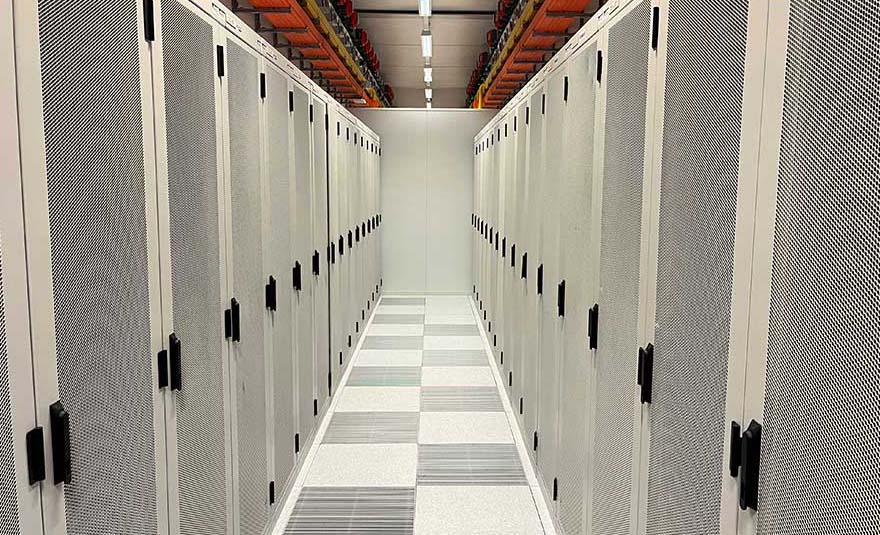 Data Center Interior.